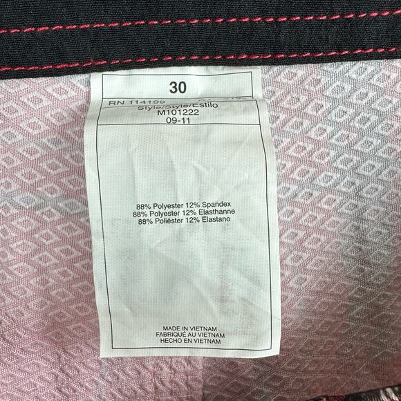 Quiksilver Men’s 30 Cypher Wonderland Board Shorts Stretch Cargo Plaid - Picture 4 of 10